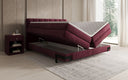 Boxspringbett Isabell mit Stauraum in Samt