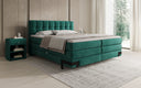 Boxspringbett Isabell mit Stauraum in Samt
