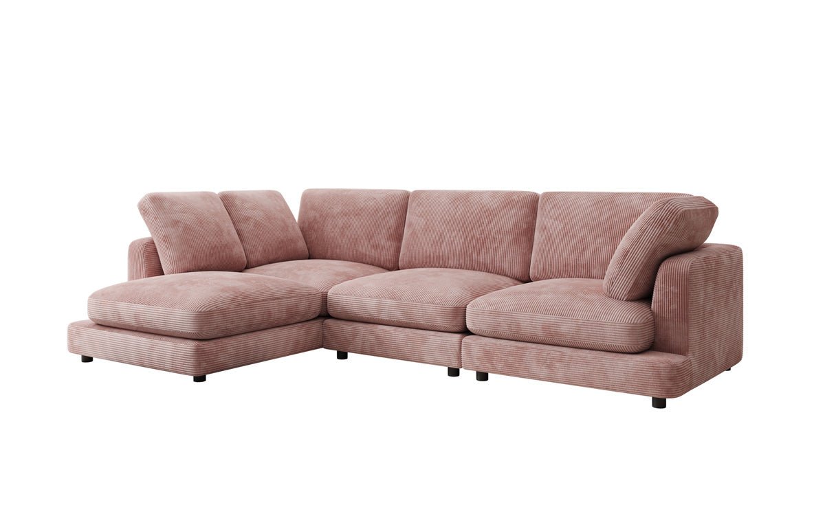 Designer Sofa Thalessa L in Corduroy