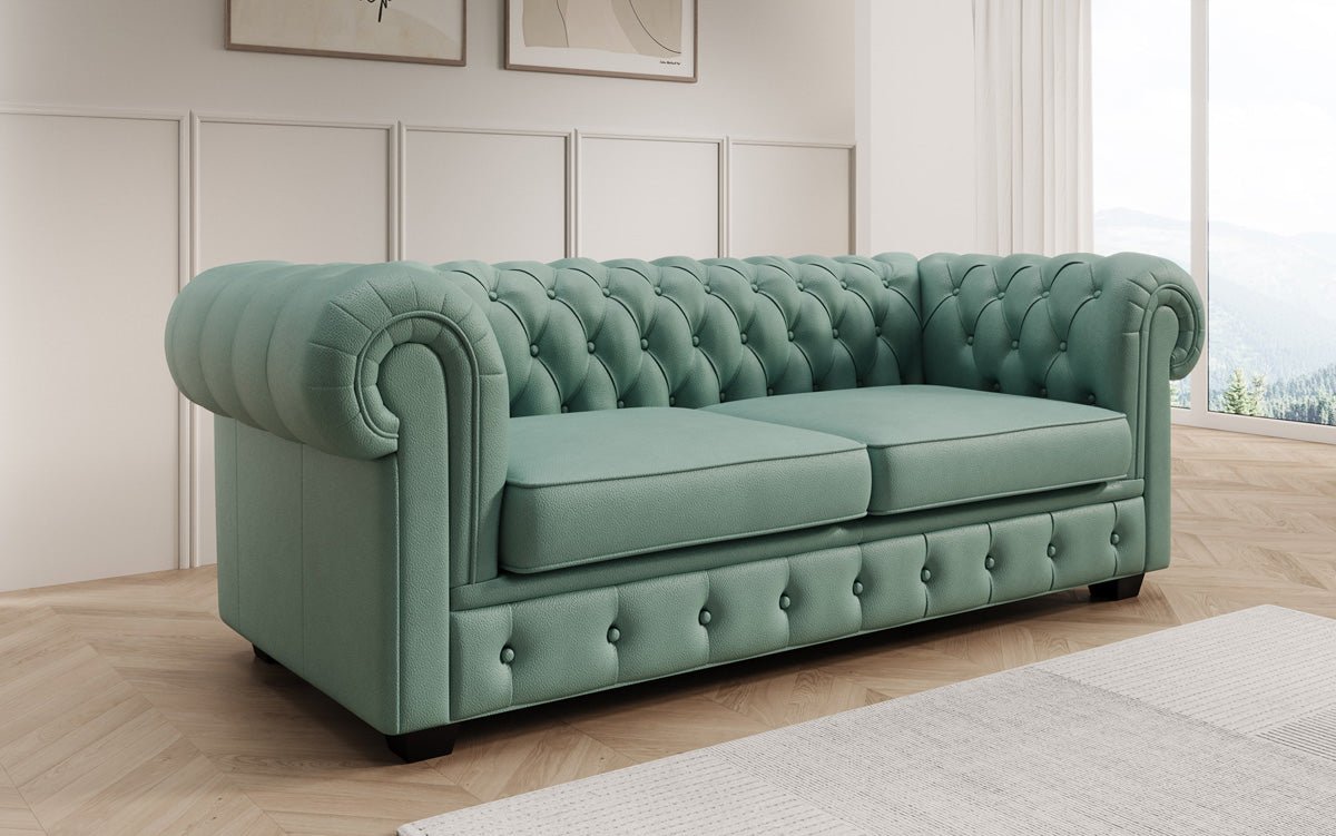 Chesterfield Royal 3+2+1 Sofa Set in Genuine Leather