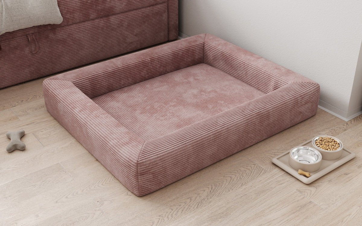 Dog bed Cordino 100 × 120 cm in Corduroy