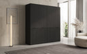 Moduro Elen – Zweimoduliger Kleiderschrank mit strukturierter Front