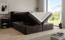 Cozy II Velvet Box Spring Bed with Storage