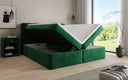 Cozy II Velvet Box Spring Bed with Storage