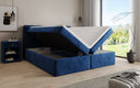 Cozy II Velvet Box Spring Bed with Storage