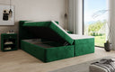 Cozy II Velvet Box Spring Bed with Storage