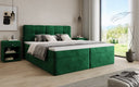 Cozy II Velvet Box Spring Bed with Storage
