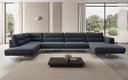 Designer Sofa Wohnlandschaft Torino U in Bouclé