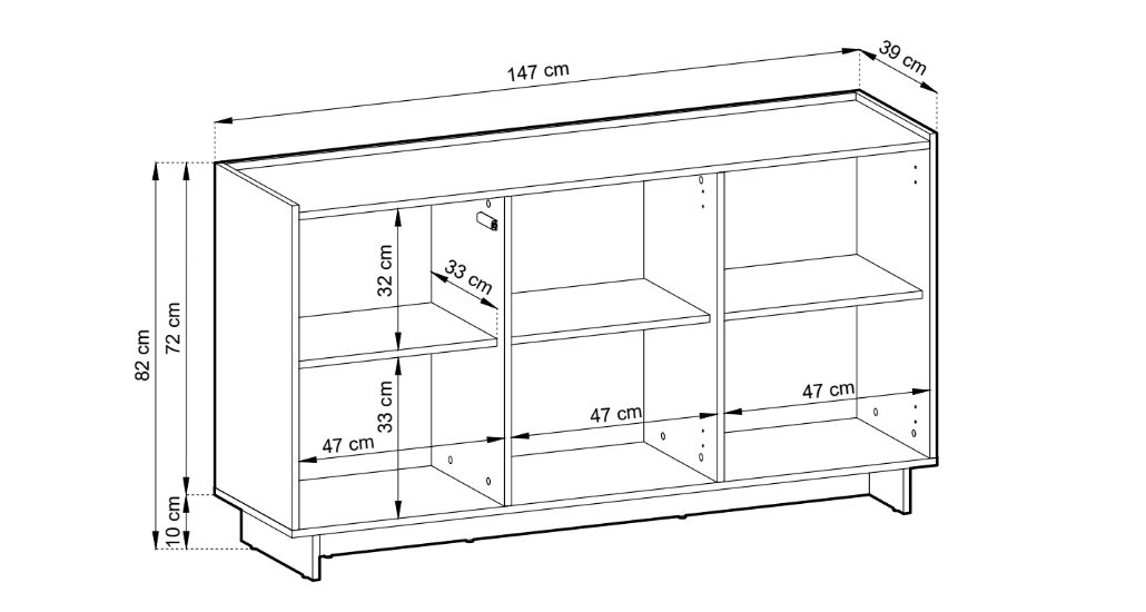 Designer Chest of Drawers Kiyora III