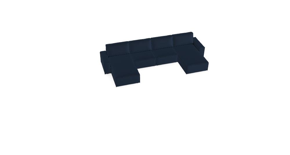 Modular Sofa Domo - Configured Sofa Ref: BMV2ML