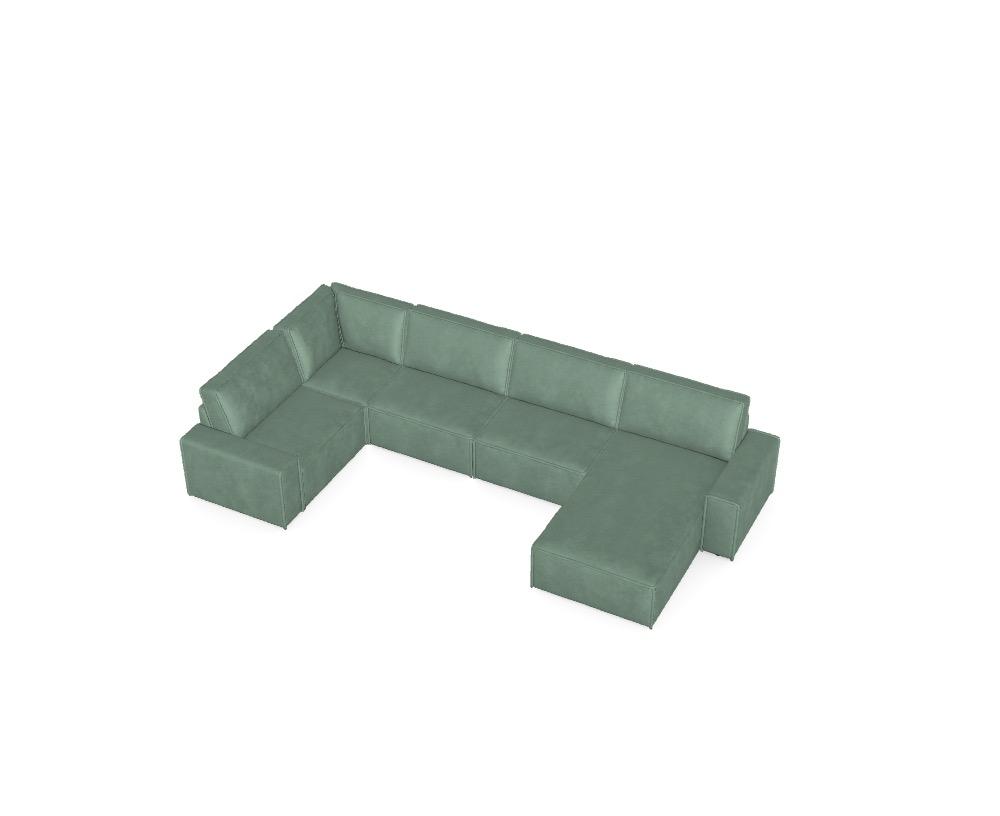 Modular Sofa Domo - Configured Sofa Ref: HLTFSI