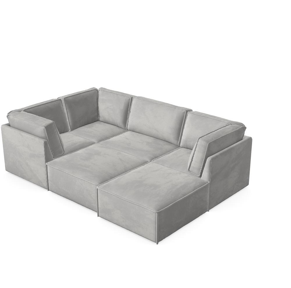 Modular Sofa Domo - Configured Sofa Ref: HXOKGD