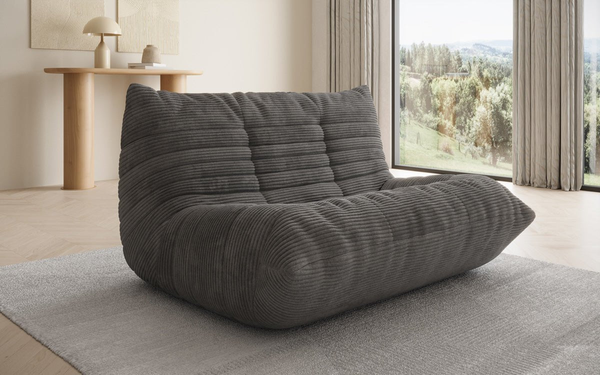 Designer 2 Sitzer Sofa Calmo in Cord