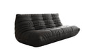 Designer 3 Sitzer Sofa Calmo in Echtleder