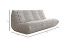 Designer 3 Sitzer Sofa Calmo in Echtleder