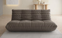 Designer 3 Sitzer Sofa Calmo in Echtleder