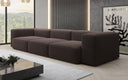 Designer 3-Seater Sofa Snug in Bouclé