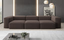 Designer 3-Seater Sofa Snug in Bouclé