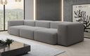 Designer 3-Seater Sofa Snug in Bouclé