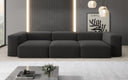 Designer 3-Seater Sofa Snug in Bouclé