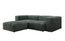 Designer corner sofa Snug Mini in Corduroy