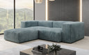 Designer corner sofa Snug Mini in Corduroy