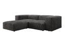 Designer corner sofa Snug Mini in Corduroy