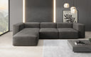 Designer Ecksofa Snug in Samt