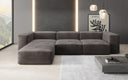 Designer Ecksofa Snug in Samt