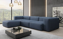 Designer Ecksofa Snug in Stoff