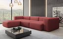 Designer Ecksofa Snug in Stoff