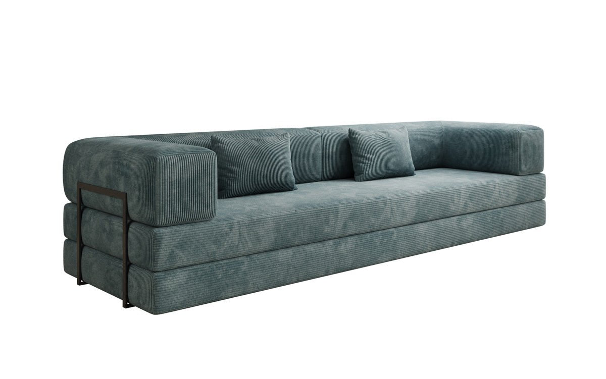 Designer Sofa Lazy 3 Sitzer XXL in Cord