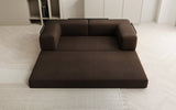 Designer Sofa Lazy 3 Sitzer in Bouclé