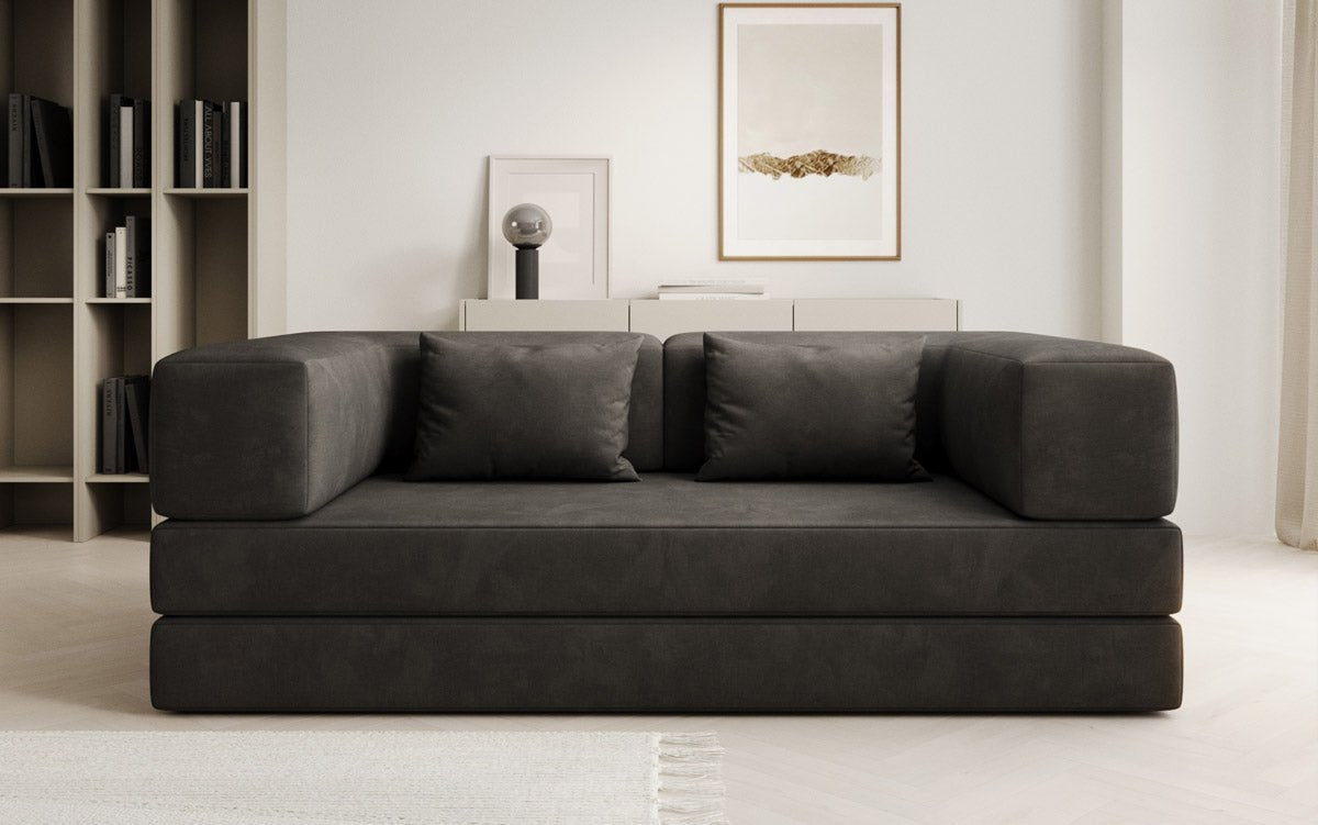 Designer Sofa Lazy 3-Seater in Velvet