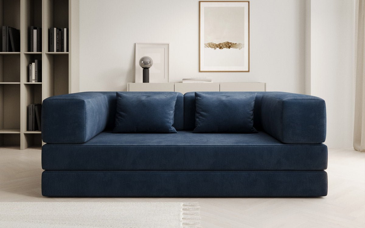 Designer Sofa Lazy 3-Seater in Velvet