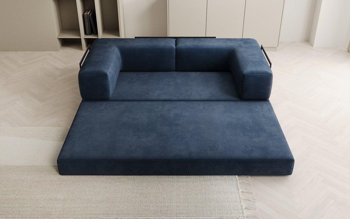 Designer Sofa Lazy 3-Seater in Velvet