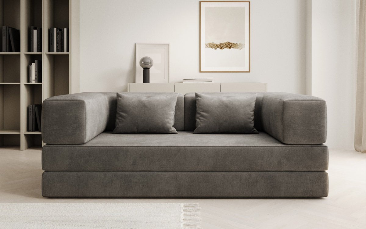 Designer Sofa Lazy 3-Seater in Velvet