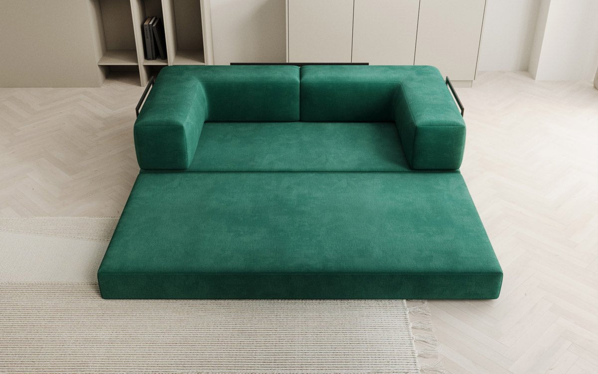 Designer Sofa Lazy 3-Seater in Velvet