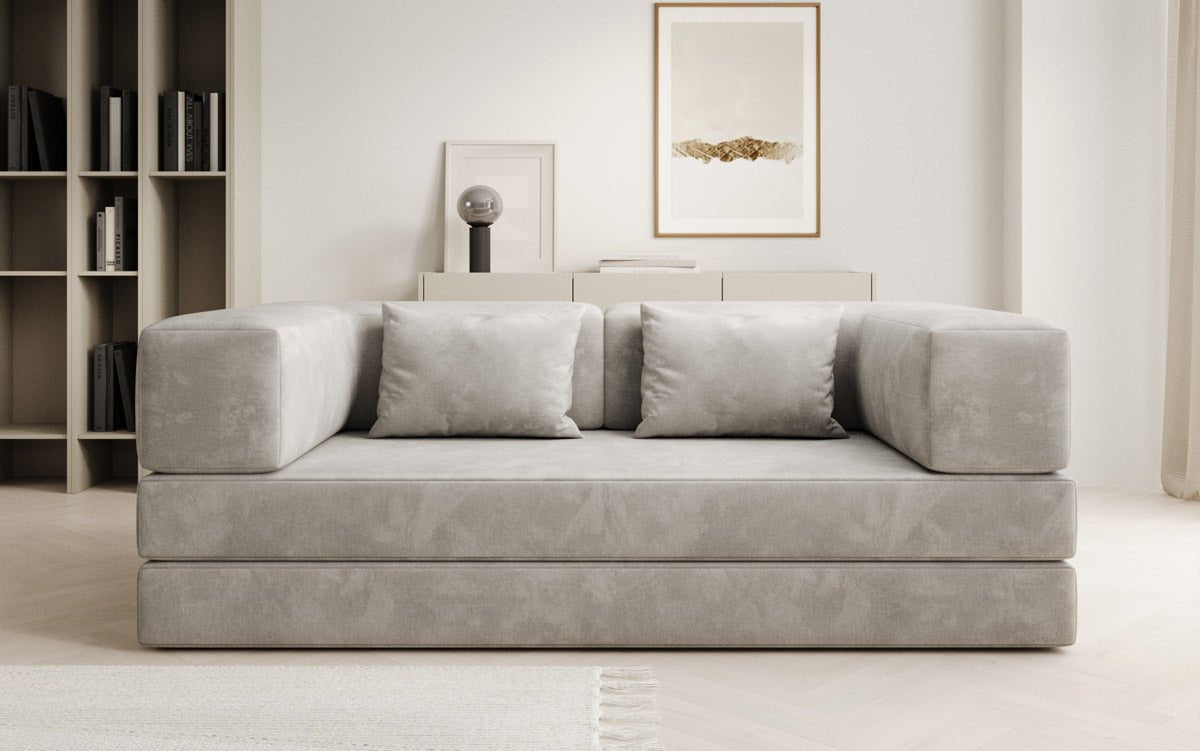 Designer Sofa Lazy 3-Seater in Velvet