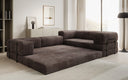 Designer Sofa Lazy L geschlossen in Cord