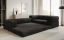 Designer Sofa Lazy L geschlossen in Cord