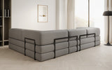 Designer Sofa Lazy L in Bouclé