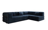 Designer Sofa Lazy L in Samt