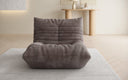 Designer sofa armchair Calmo in Corduroy
