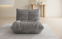 Designer sofa armchair Calmo in Corduroy