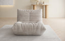Designer sofa armchair Calmo in Corduroy