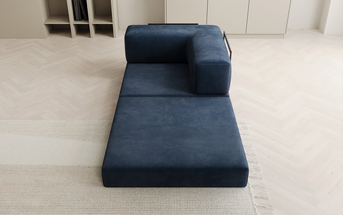 Designer Velvet Sofa Chair Lazy