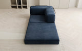 Designer Sofa-Sessel Lazy in Samt