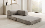 Designer Sofa-Sessel Lazy in Samt