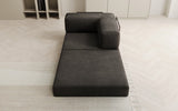Designer Sofa-Sessel Lazy in Samt